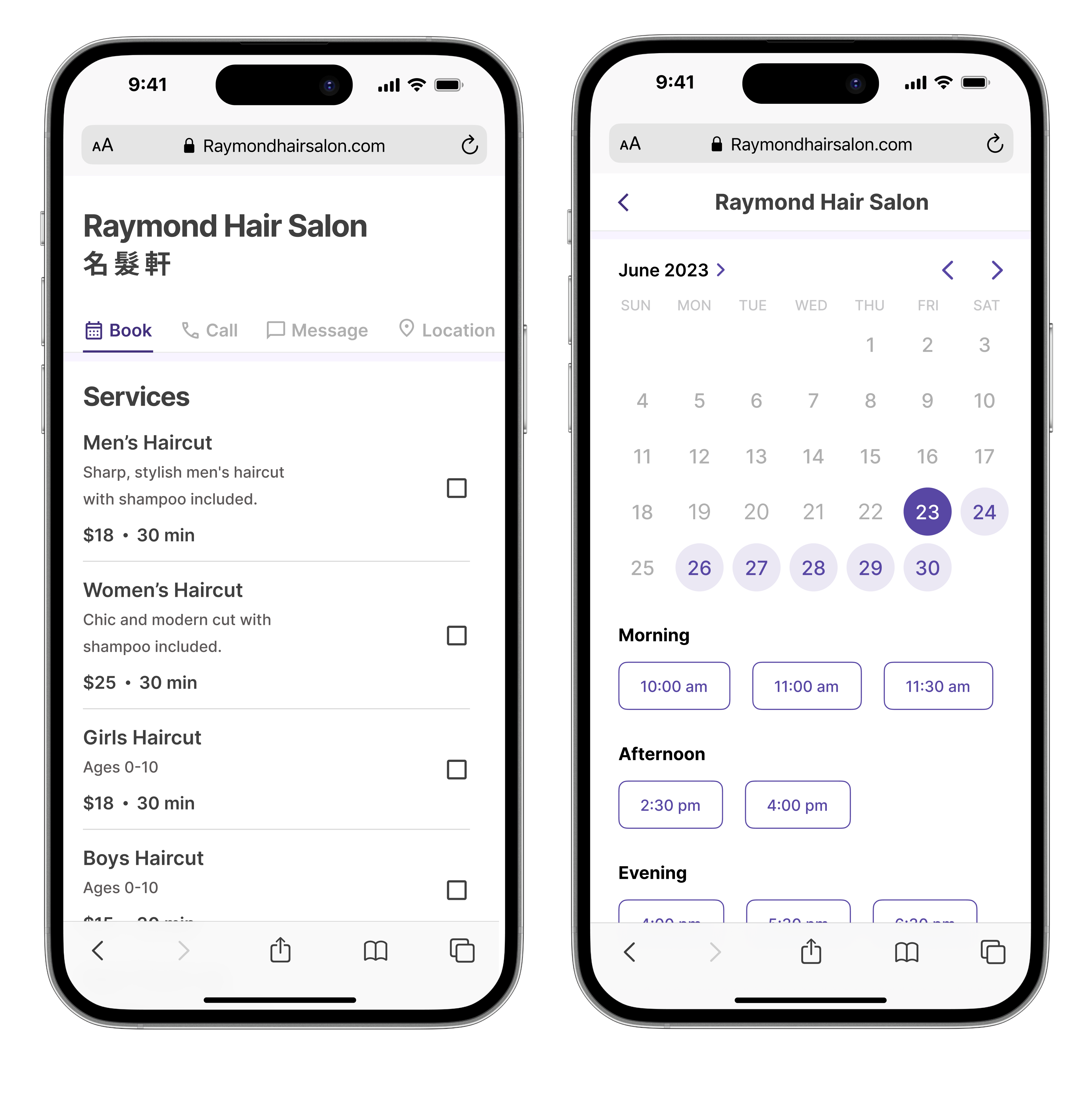 Raymond Hair Salon