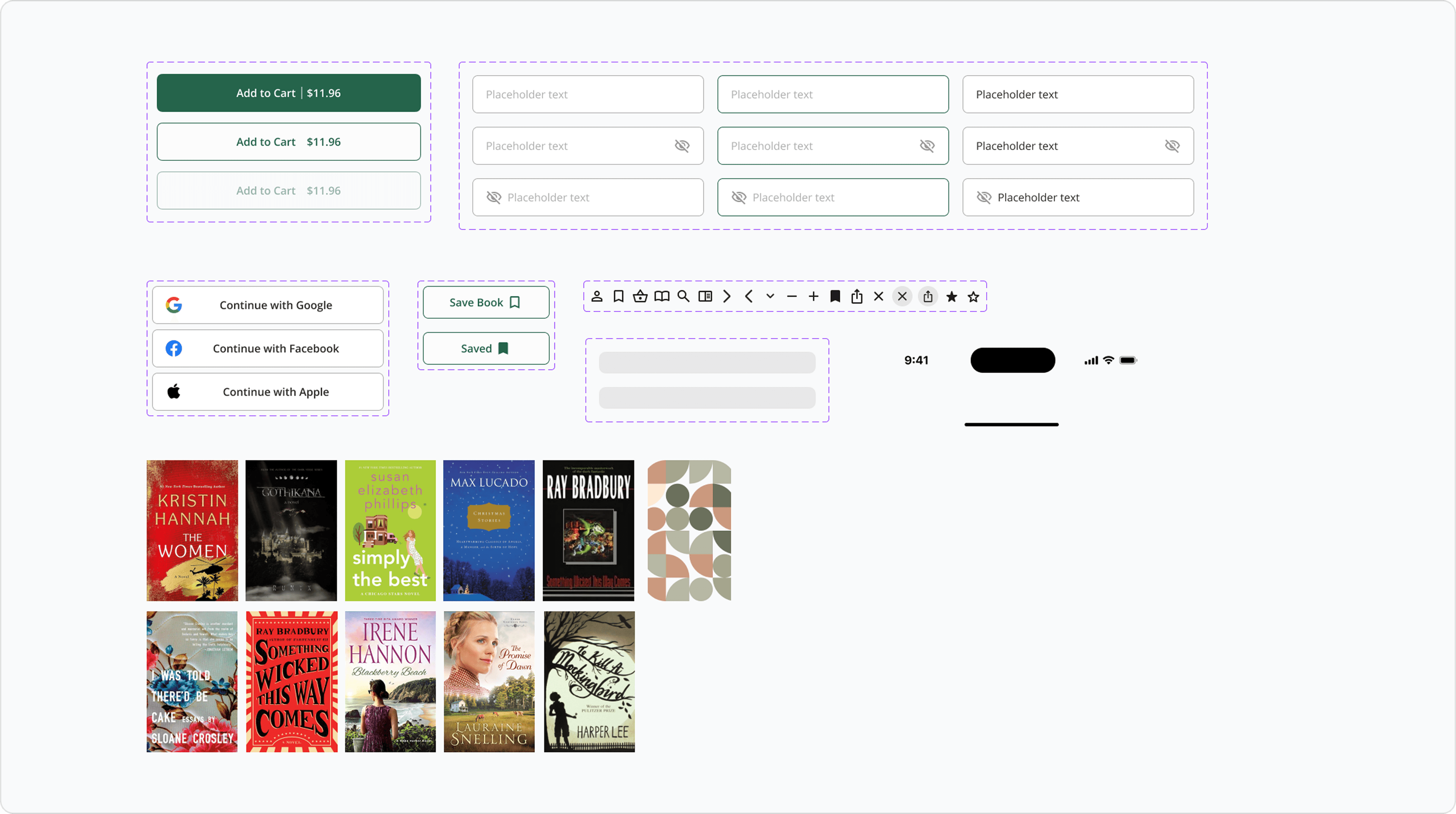 Component library preview