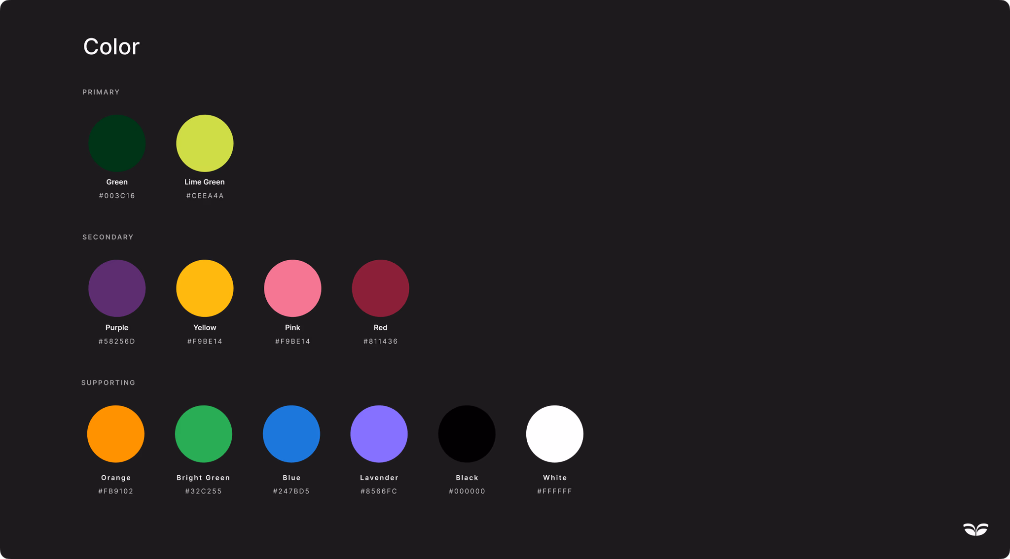 Color library